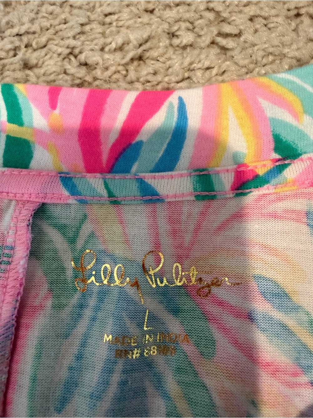 Lilly Pulitzer Adley Short Sleeve Mini Dress - Picture 3 of 5